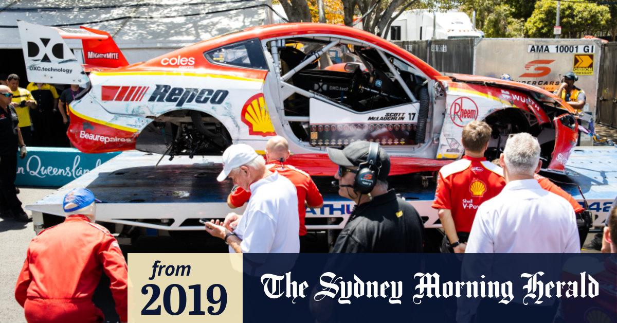 Disaster for McLaughlin as he crashes in qualifying, out of Gold Coast 600